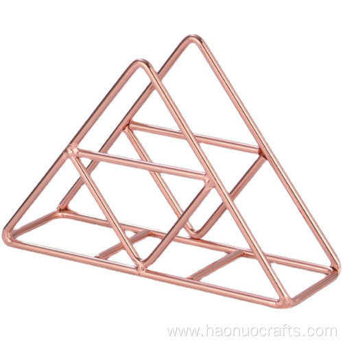 Modern simple triangular paper towel holder